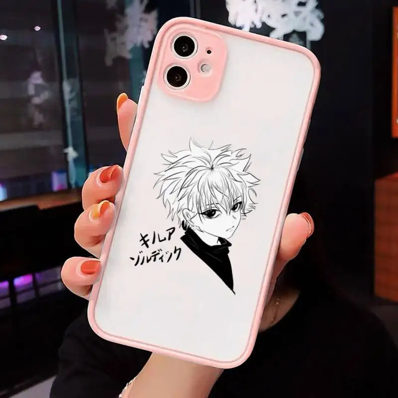 

Hunter X Hunter Phone Case matte transparent For iphone 7 8 11 12 plus mini x xs xr pro max cover