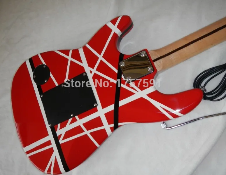 Бренд kramer 5150 красный и белый EVH серии Ари тремоло электрогитары