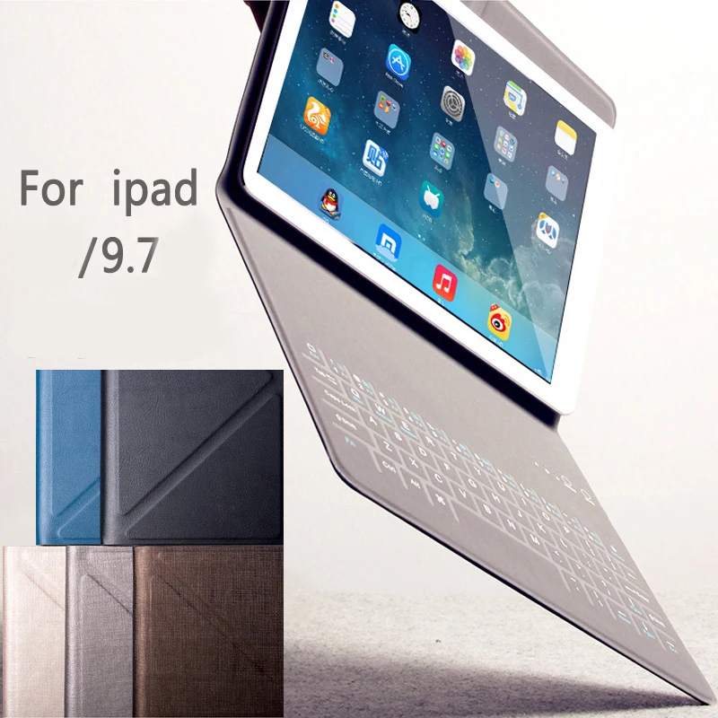 Утхай E025 для iPad AIR/AIR2/чехол 9 7 планшеты Bluetooth клавиатура 3 в 1 тонкий Портативный