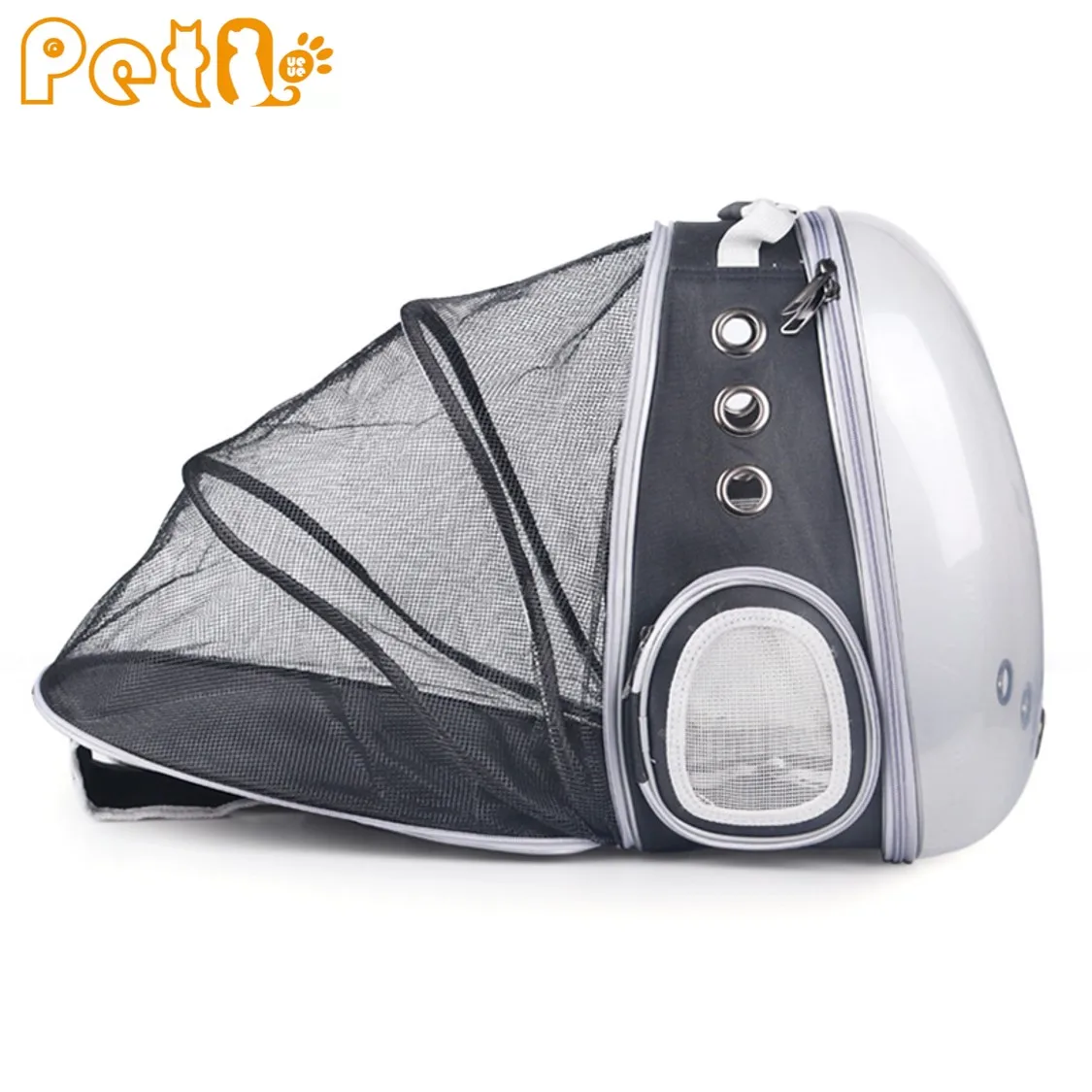 

PetQueue Scalable Cat Dog Pet Carrier Outdoor Travel Pet Backpack Dog Cat Knapsack Breathable Carring Transport Pet Bag