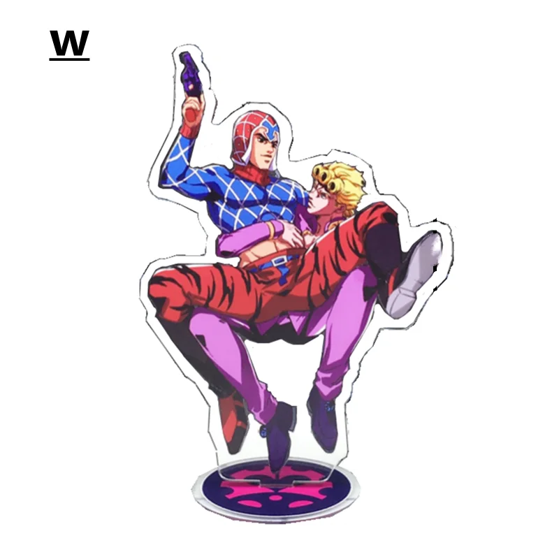 

20Anime JoJo's Bizarre Adventure Acrylic Stand Model Toys Anime Acrylic Stand Collection Action Figure Toys High Quality DIY Toy