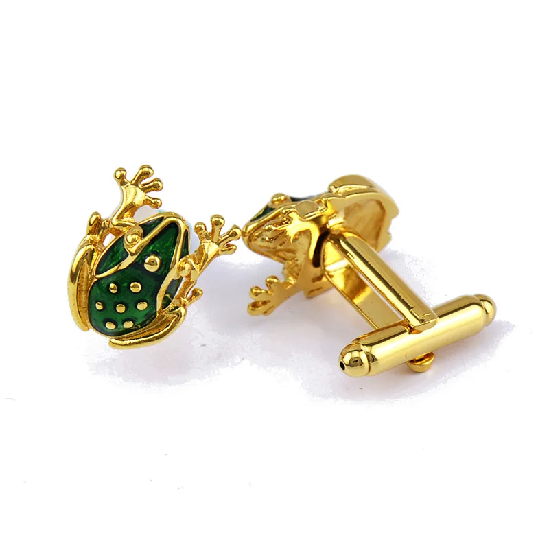 Бренд JHSL модные мужские ювелирные изделия золотого цвета Медные забавные