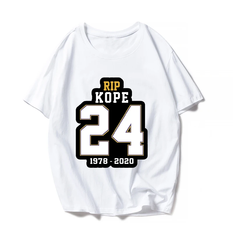 RIP KOBE Lakers 24 Byrant женская футболка уникальный дизайн 100% хлопок памятная подарок