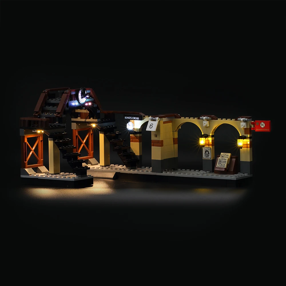 Kyglaring набор со светодиодсветильник кой для lego 75955 Хогвартс экспресс (модель в