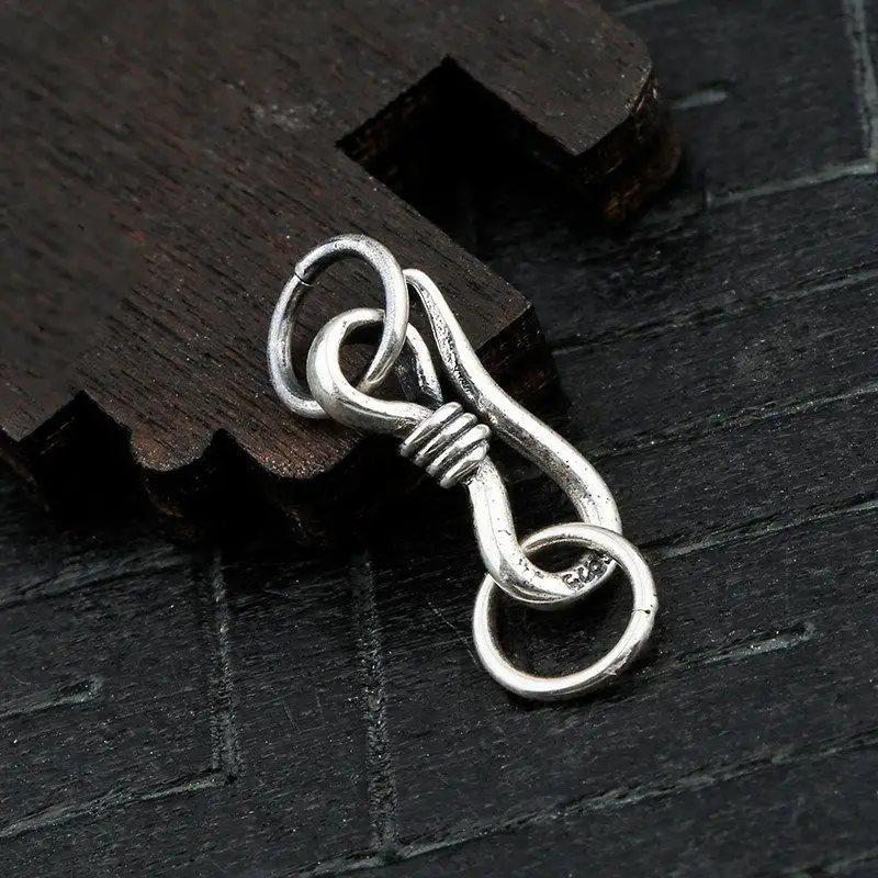 Fyla Mode Серебро 925 Ювелирный крючок и Петлевое соединение Висячие стерлингового