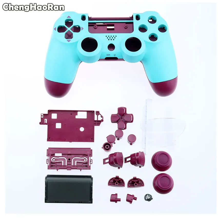 ChengHaoRan Full Shell with Buttons Mod Kit For Sony PS4 Pro Slim 4.0 V2 JDS-040 JDM 040 Controller Housing Case Cover | Электроника