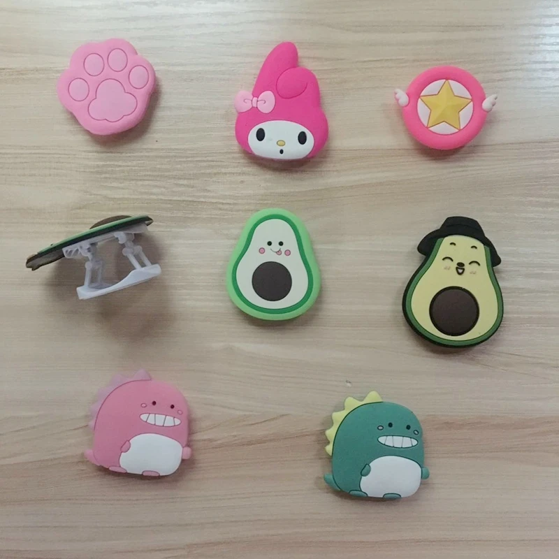 С милым динозавром и авокадо с мультяшками силиконовый мульти Функция телефон