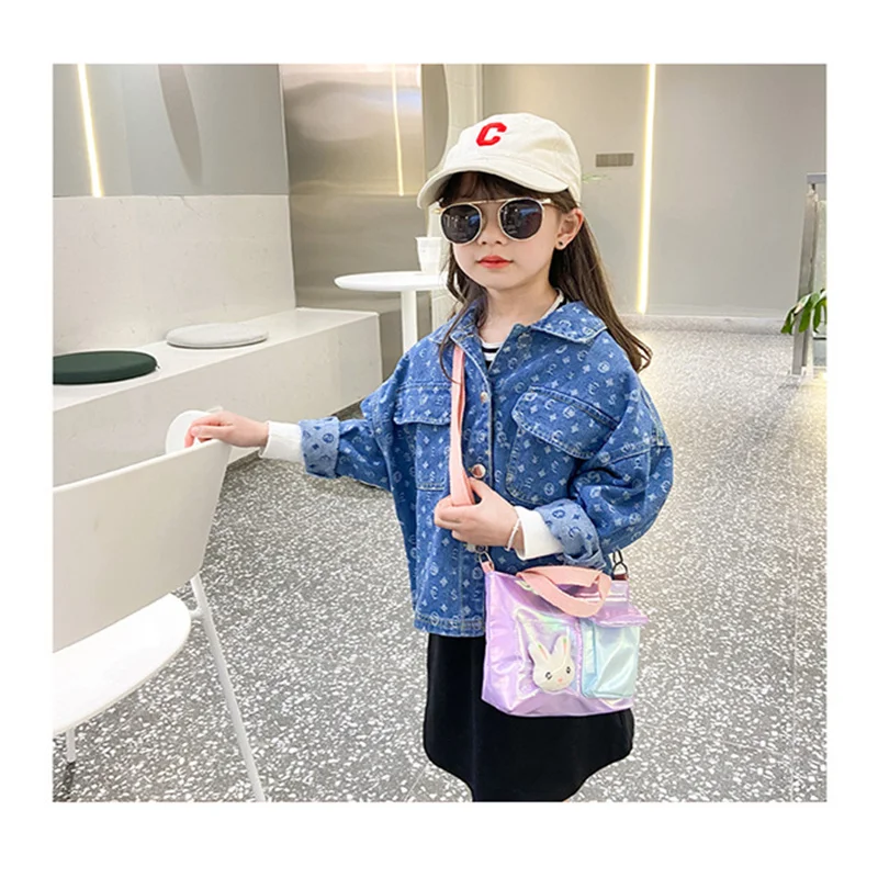 2022 Sacs holographiques girls Sac à bandoulière pour femmes sacoche à épaule en PVC fourre-tout couleur bonbon