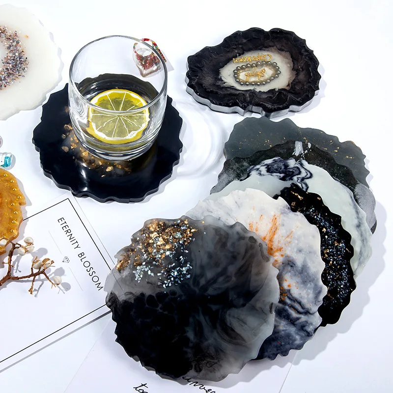 Набор фосфорных пигментных порошков 6 цветов в 1 перламутровая краска для