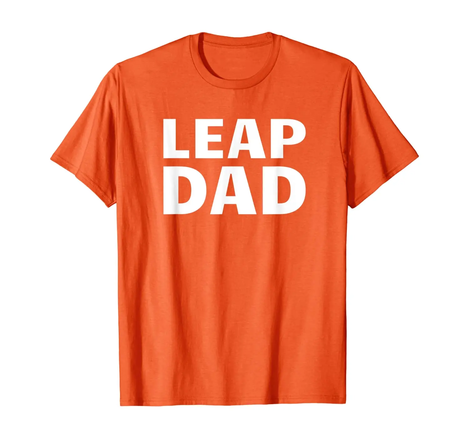 

Подарочная футболка с изображением папы високосного дня