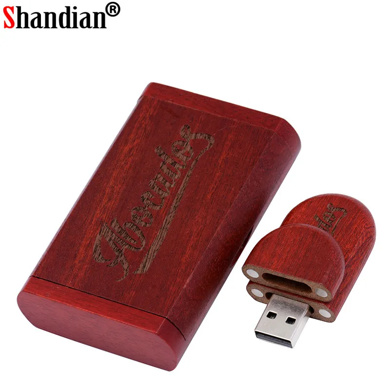 Коробка для свадебных подарков деревянного флеш диск USB 2 0 4GB/8GB/16GB/32GB/64GB 128GB
