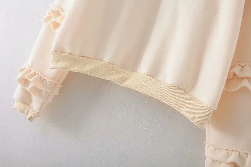 Женские Модные Повседневные свитера ярких цветов с кружевными рукавами и