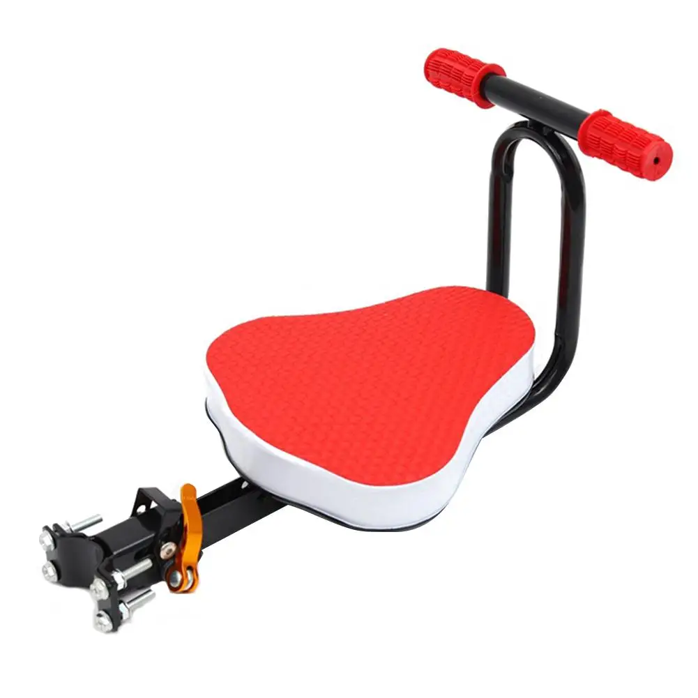 Foldable Child Bicycle Seat 30kg Loading Ultralight Front Mount Baby MTB Saddle Steel Bike With Handrail For 2 To 6 Kids | Спорт и