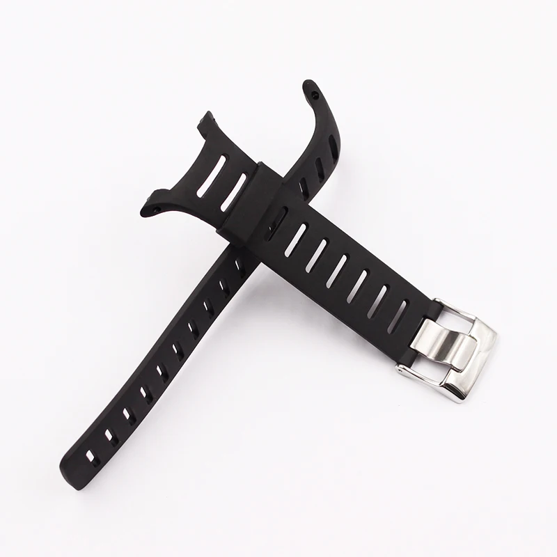 Watch Accessories Suitable for SUUNTO T Series SUUNTO T1 T1C T3 T3C T3D T4C T4D Rubber Strap Silicone Watch Strap