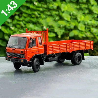 Оранжевый Горячая классика 1:43 Dongfeng EQ153 военная модель сплава грузовика, моделирование литой коллекции подарков и украшений - Цвет: Оранжевый