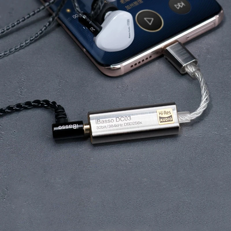 Тип с разъемами типа C и 3 5 мм усилитель для наушников адаптер iBasso DC03 USB DAC Android ПК Hi
