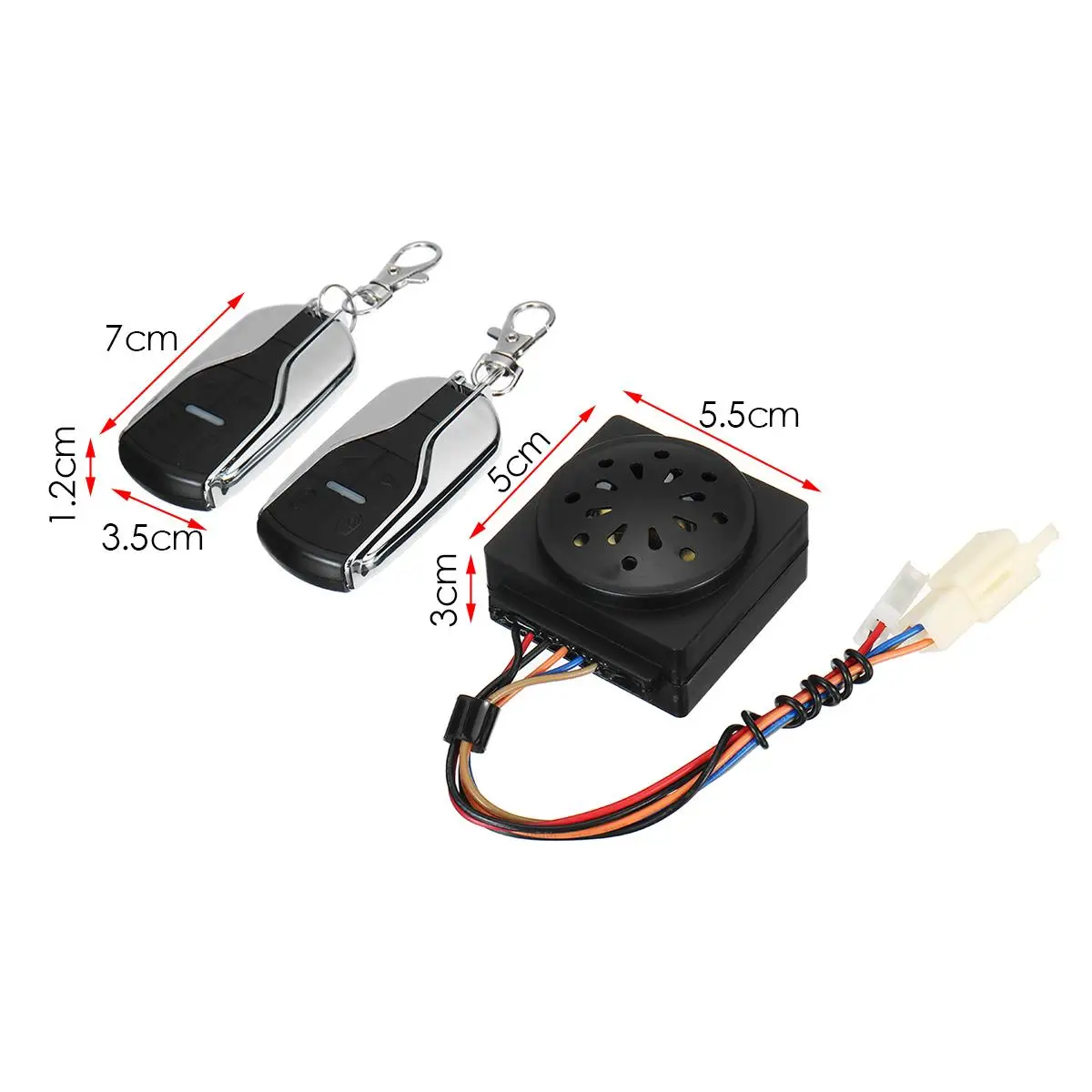

Universal Motorcycle Remote Central Anti-theft Kit Door Lock Locking Entry System Vehicle Anti-Theft Security Alarm System Burg