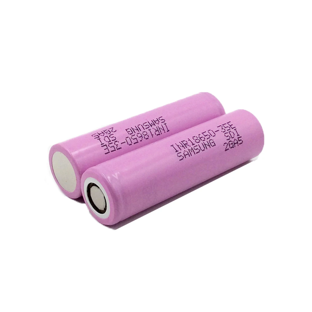 

2022 1-10PCS 18650 Original For Samsung 18650 3500mAh 13A Discharge INR18650 35E 18650 Battery Li-ion 3.7v Rechargable Battery