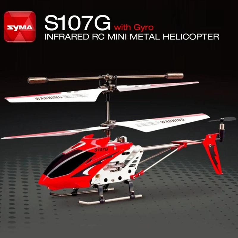 Оригинальный SYMA S107 S107G Mini Micro 3.5CH инфракрасный пульт дистанционного управления
