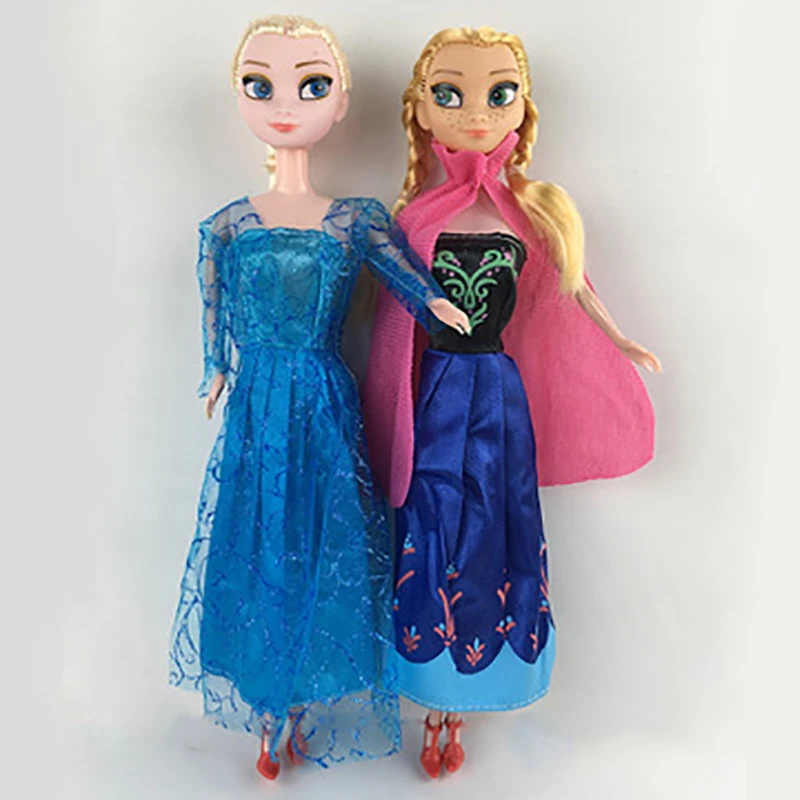 2 шт./компл. девушки куклы принцессы игрушки для детей подарки на день рождения