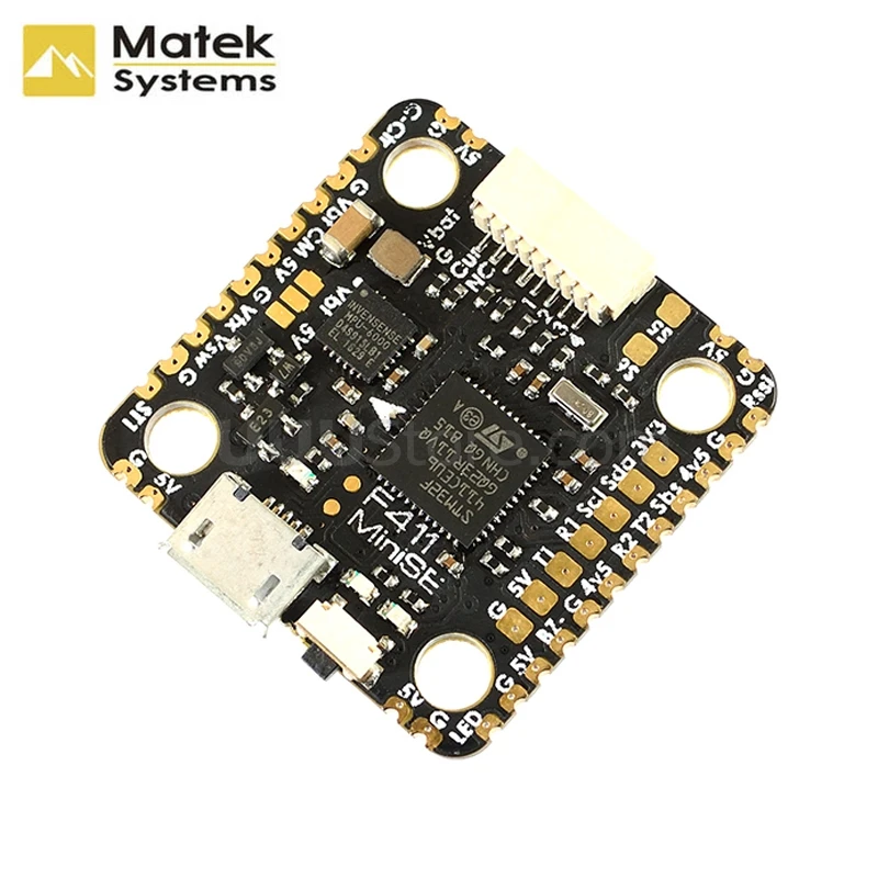 2020 NEW MATEKSYS Matek F411 Mini F411-MINI SE Flight Controller OSD 5V/2A MPU6000 2~8S VTX Powre 30.5mm/20mm for RC FPV Drone | Игрушки и