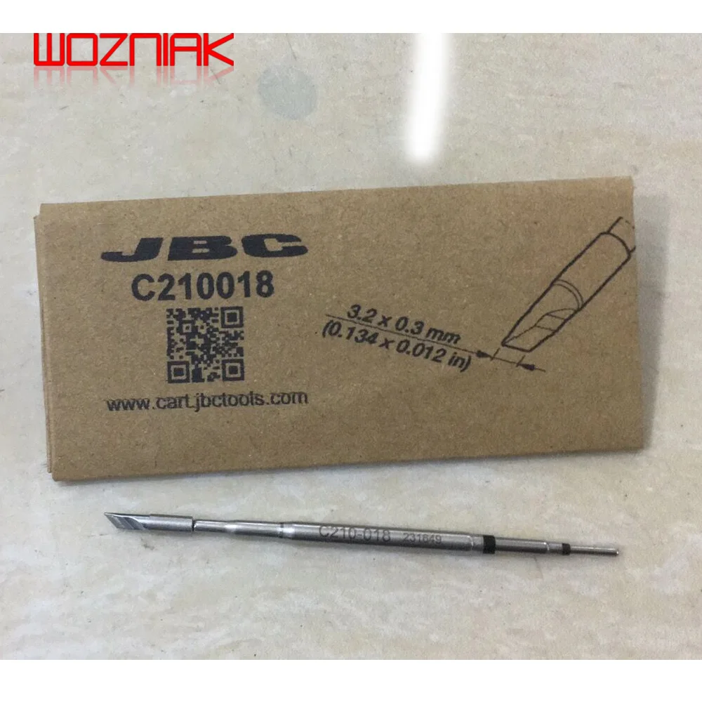 Наконечник паяльника JBC C210018 C210002 C210020 жала с ножом изогнутая головка прямой