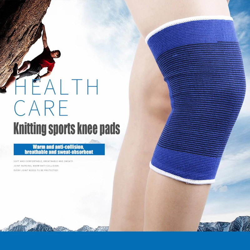1 пара спортивных наколенников впитывающие пот дышащие спортивные защитные
