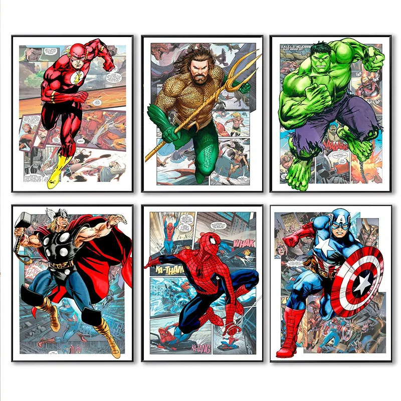 5D алмазная живопись Marvel мстители супергерой Железный человек Халк наборы для