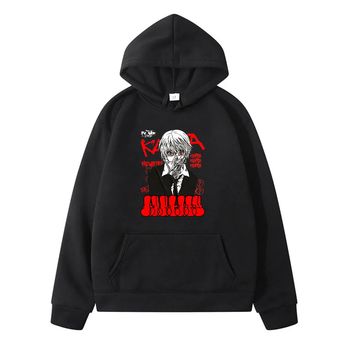 

Новый продукт аниме Hunter X Hunter Killua Zoldyck со склада комиксов Зимняя Толстая свободная дизайнерская Толстовка с длинным рукавом и принтом унисек...