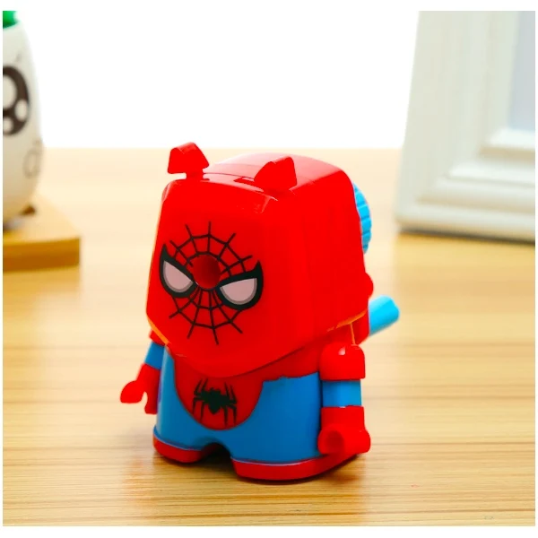 Прекрасный мультфильм "Marvel" Бэтмен точилка для карандашей классический дизайн студента прекрасный рукоятка Механическая точилка для карандашей - Цвет: 002