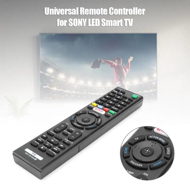 Замена ТВ дистанционного Управление с 3D Смарт Netflix Amazon для samsung AA59-00784C AA59-00582A