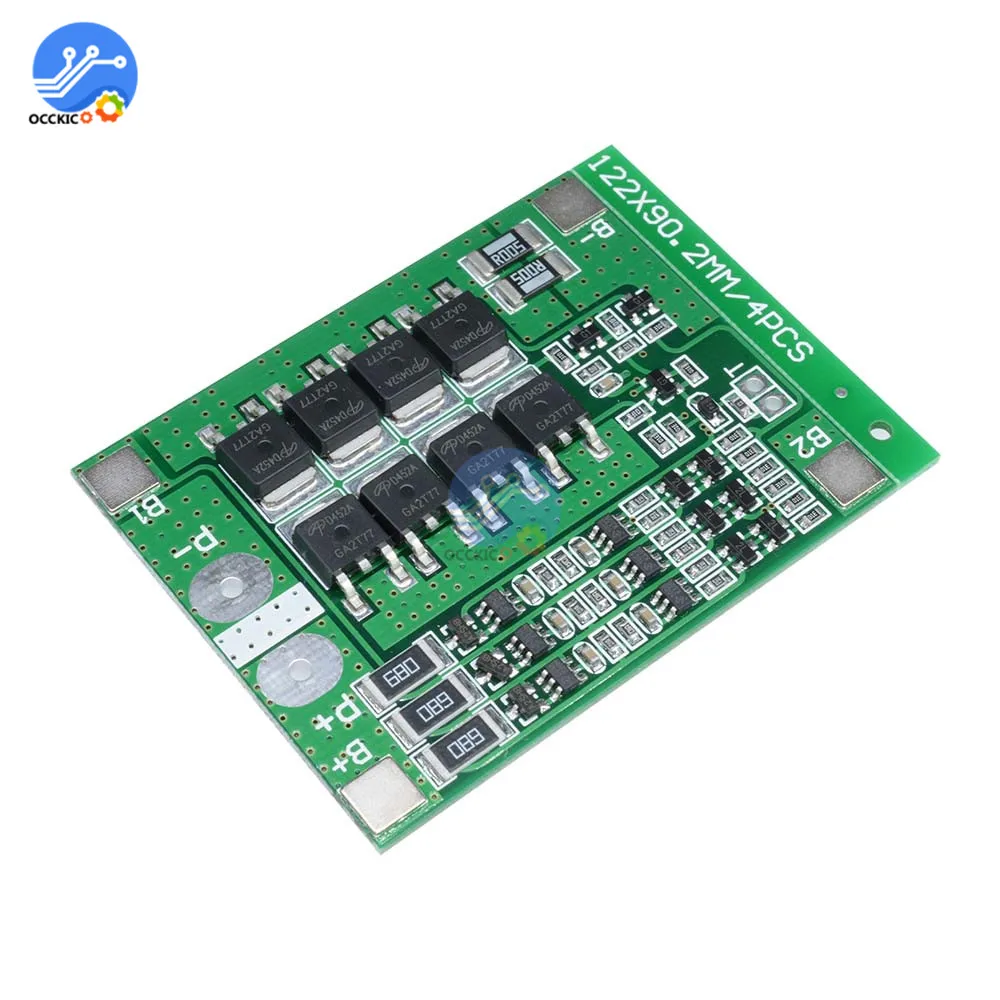 Защита аккумулятора аксессуар для доски active балансировки 3 S 25A Li-Ion 18650 BMS PCM эквалайзер доска bateria 18650 recargable
