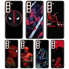 Чехол для телефона Samsung Galaxy S20 S21 FE Ultra S9 S8 S10 Plus Lite S10e S7 Edge Note 20 Ultra 10 Plus Capa Spider Man 2