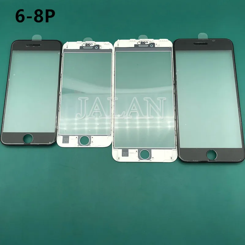 60 шт. 3 в 1 ocamaster стеклянная рамка с Oca для IP 6s Lcd Сенсорная панель Ремонт переднего