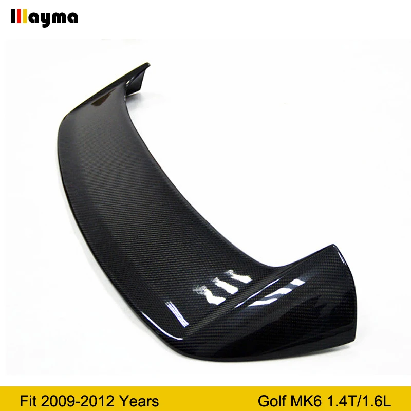 Углеродного волокна крыши крыло спойлер для VW Golf 6 1 4 T 1.6L 2009-2012 год Mk6 Тюнинг