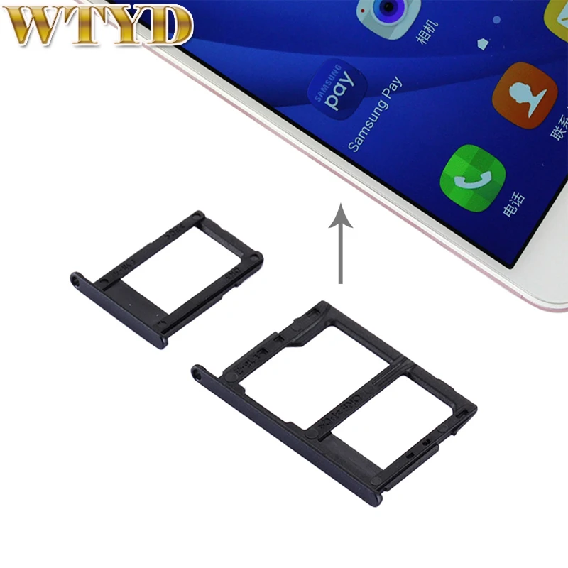 Лоток для sim карт лоток памяти Micro SD карты Galaxy J5 Prime/G570 и J7 Prime/G610 смартфон Замена