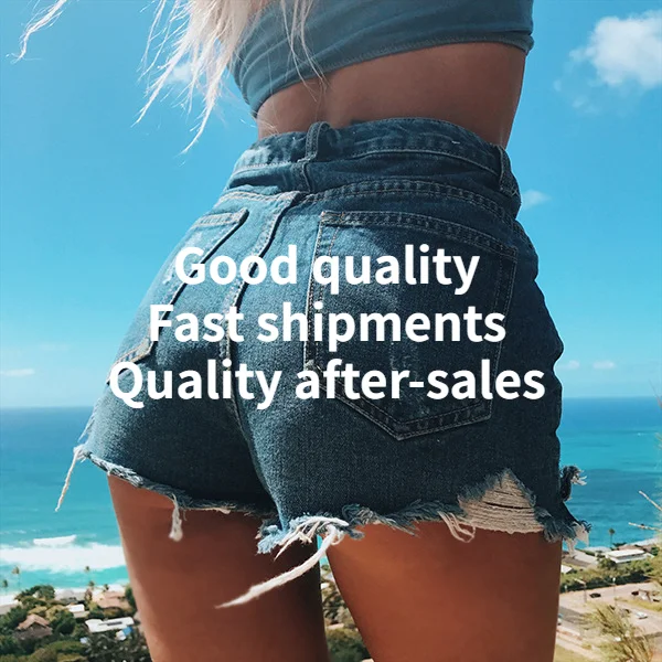 

Denim shorts high waist hot sale summer woman ripped jeans shorts fashion sexy female shorts S-2XL