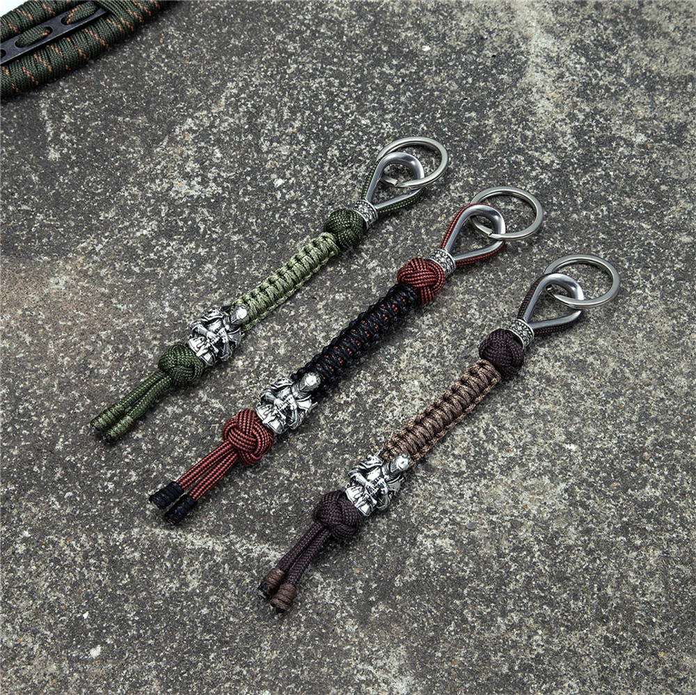 Ручная работа норвежский викинг рыцарь брелок мужские выживающий