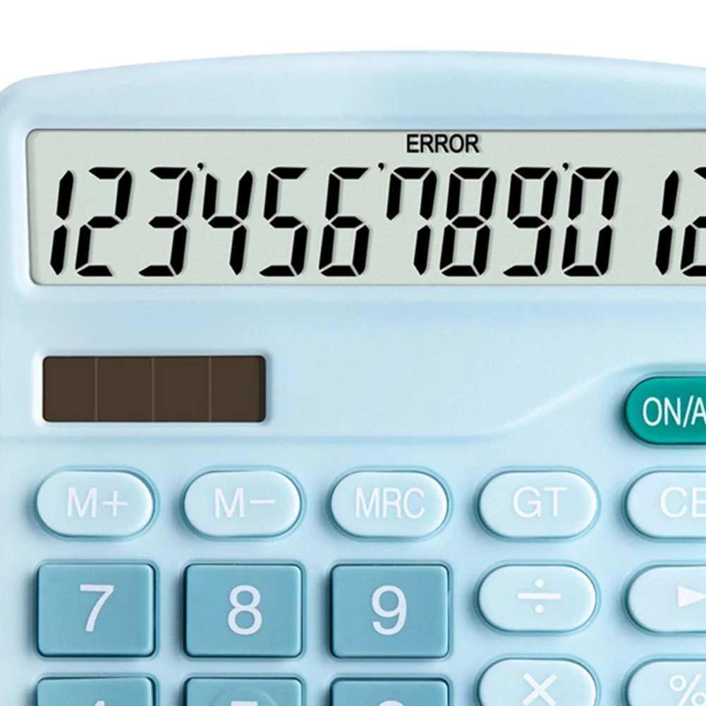

12 Digits Electronic Calculator Large Screen Desktop Calculators for Home Office School Calculators Financial Accounting Tools