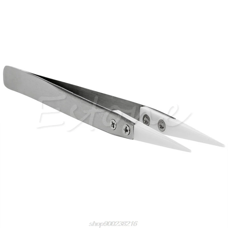 

Heat Resistant Stainless Steel Ceramic Tweezers Pointed Tip MY24 21 Dropshipping