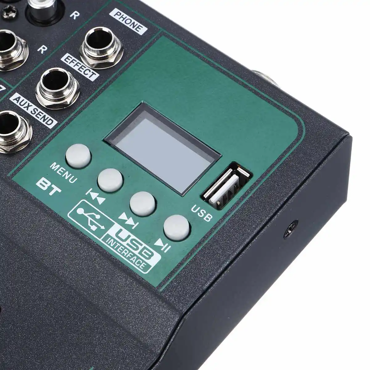 ЕС/США 7-канальный bluetooth цифровой микрофон звуковой Миксер с USB DJ звуковая