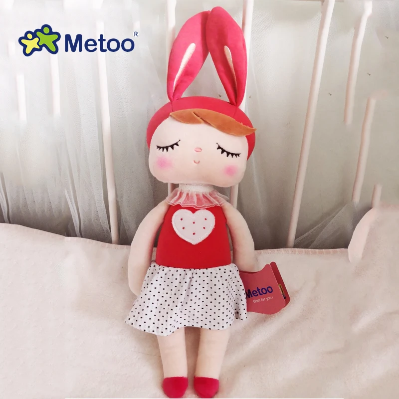 Новинка 2019 плюшевые игрушки Metoo Angela Фруктовые Куклы с коробкой плюшевый кролик