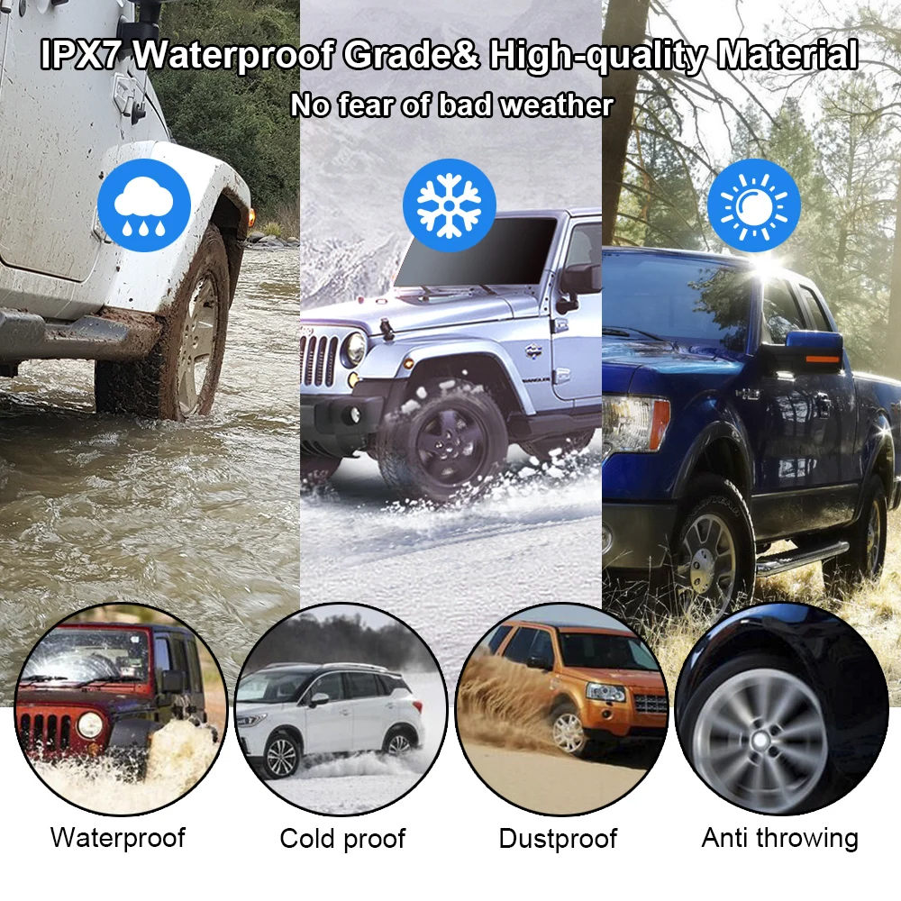 

Temperature Alert Intelligent Solar Power TPMS With 4 Internal/External Sensor Car Tire Pressure Alarm Monitor System