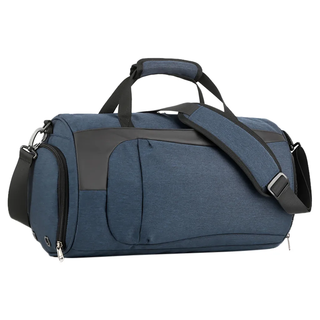 2019 дешевая черная спортивная сумка для женщин отделение обуви водонепроницаемые