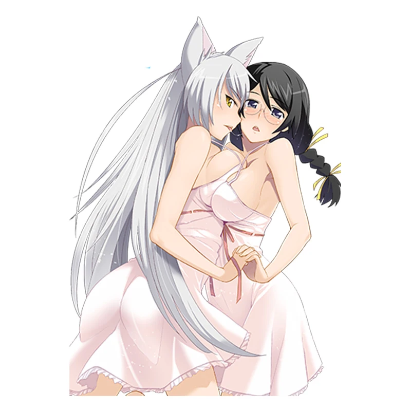 

Sexy Girl Car Sticker Monogatari Series for Black Hanekawa, Hanekawa Tsubasa Fine Decals Anime Fashion Car Styling13x9cm