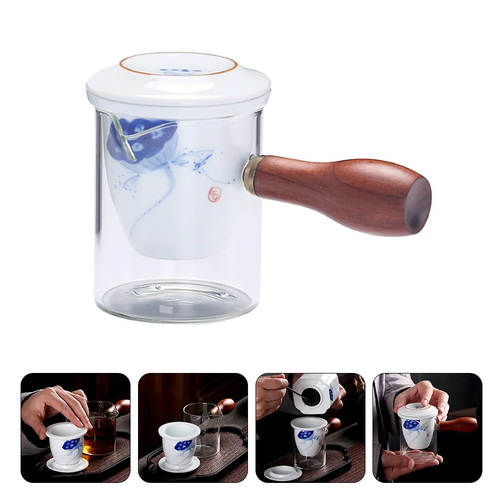 

1 Set Household Teapot with Filter Transparent Teapot Tea Maker Tea Pot Gift