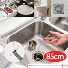 Устройство для удаления волос, сгибаемое, 85 см, крючок для очистки раковины дюйма