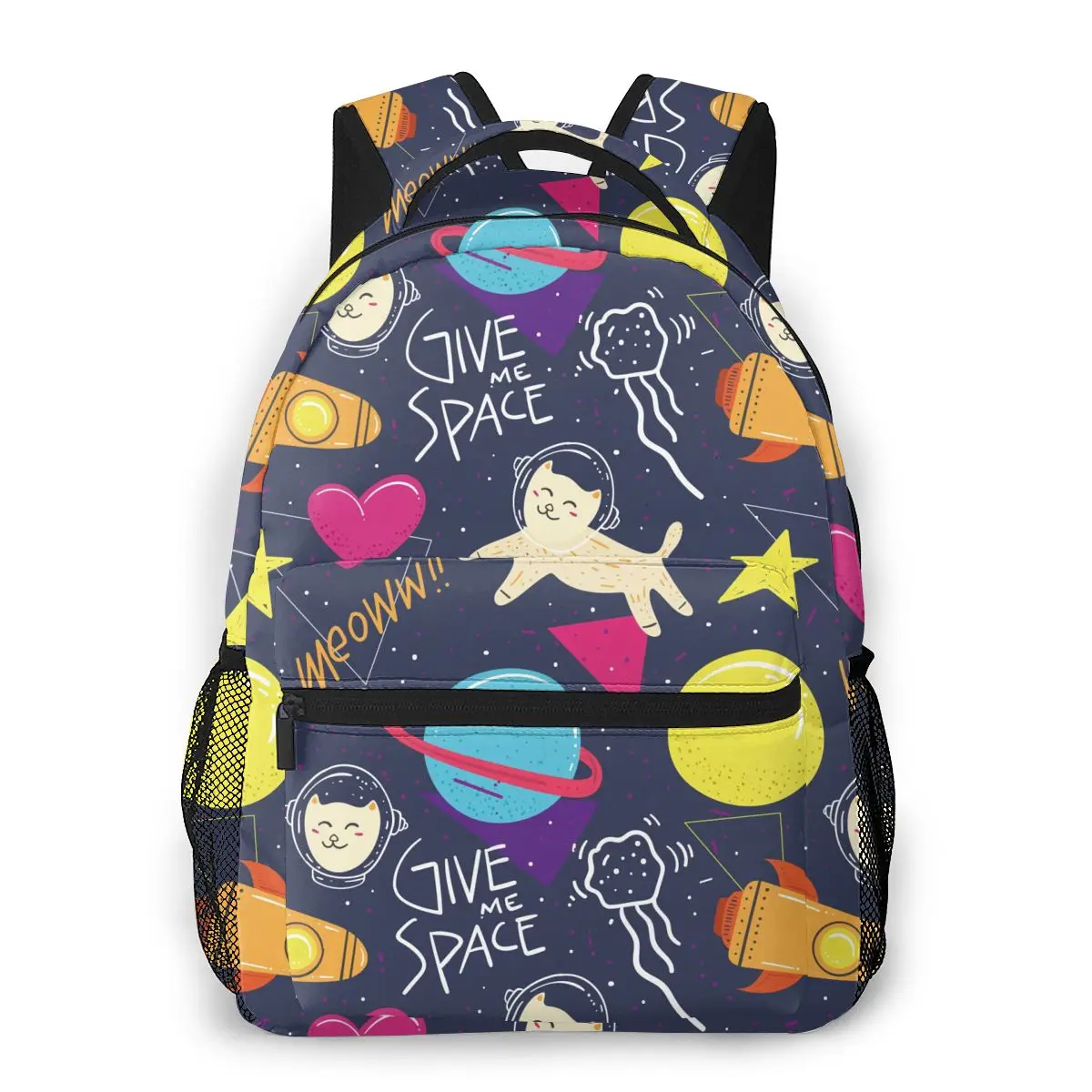 

2021 Travel Backpacks Colorful Animals Words Girl Backpack For Women Large Capacity School Bag For Teenage