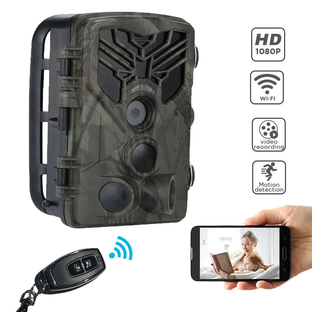 Wi Fi приложение охотничья камера s Live Show Trail Дистанционное управление 20MP 1080P ночное