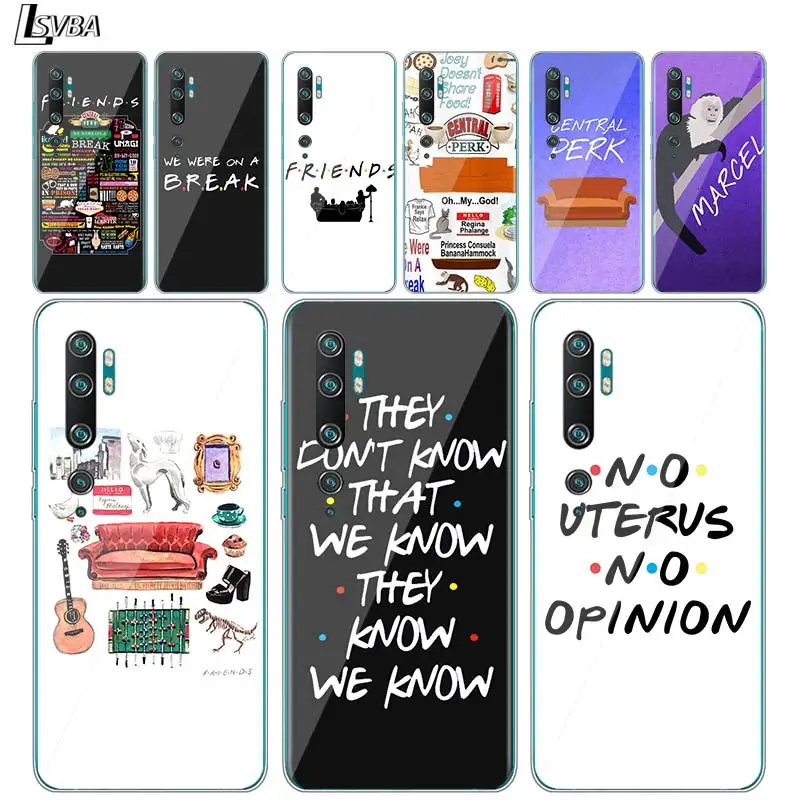 

Friends TV Show Series Soft TPU Silicone Cover For Xiaomi Mi 8 9 9T SE A1 A2 5X 6X Lite Pro F1 Mix 3 Play Phone Case